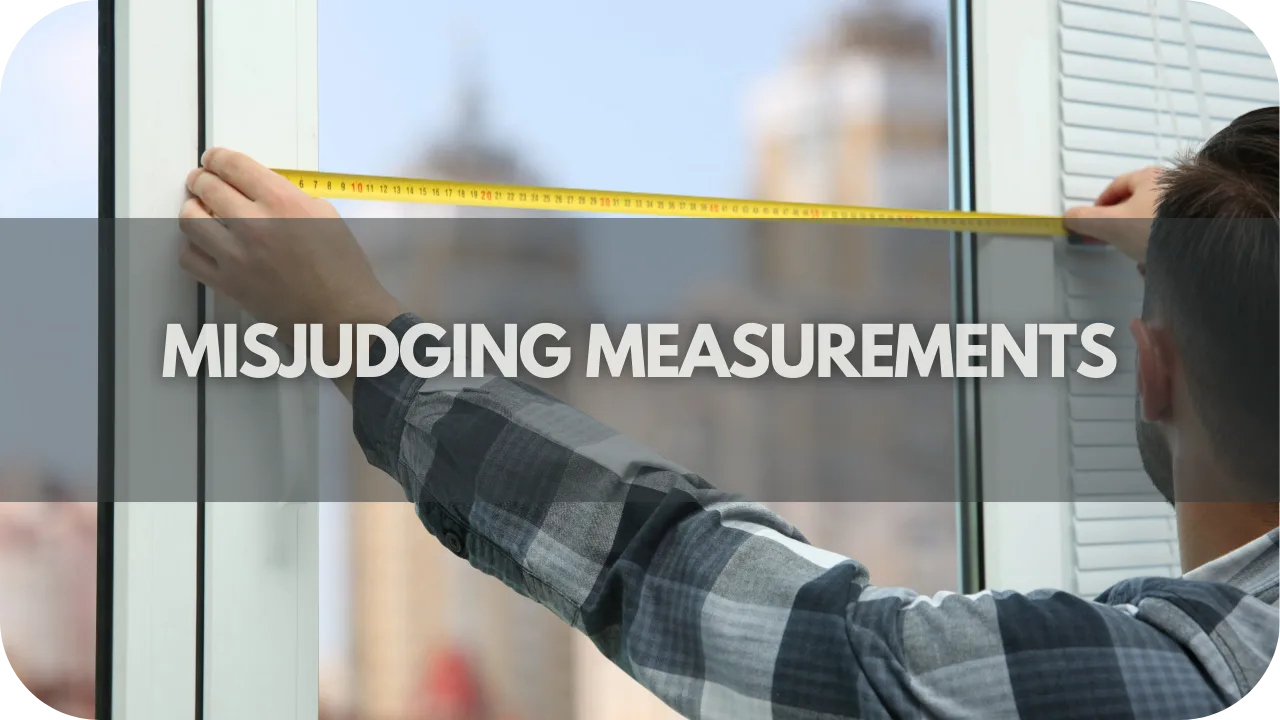 Misjudging measurements