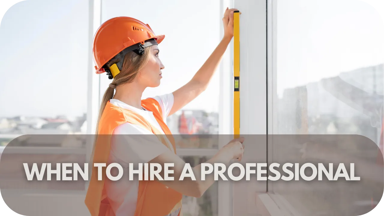 When to Hire a Professional