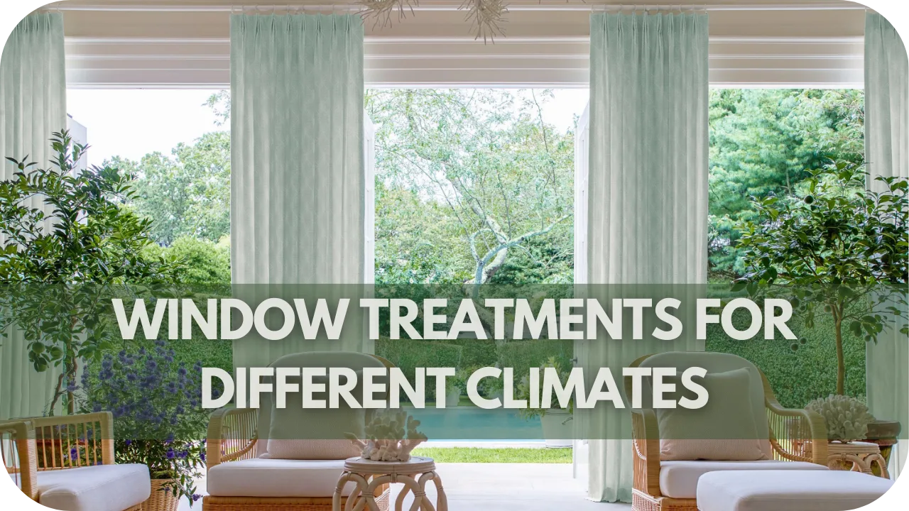 Window Treatments for Different Climates: Adapting to Your Environment ...