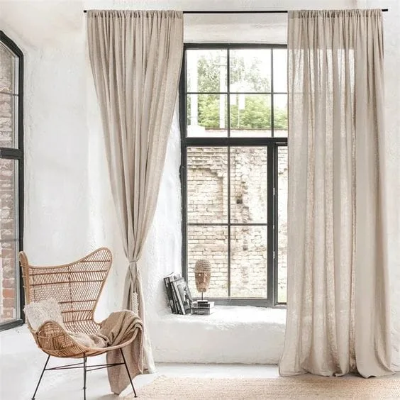 Linen Curtains Melbourne - Into Blinds